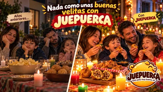 Velitas con JUEPUERCA